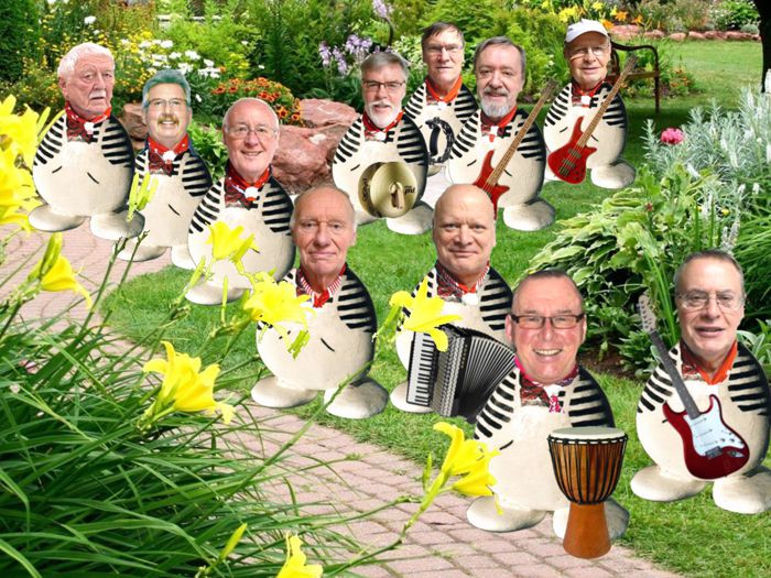 Der Show- und Shanty Chor „He Lücht” & die Sailors aus Hamburg - Gruppenfoto